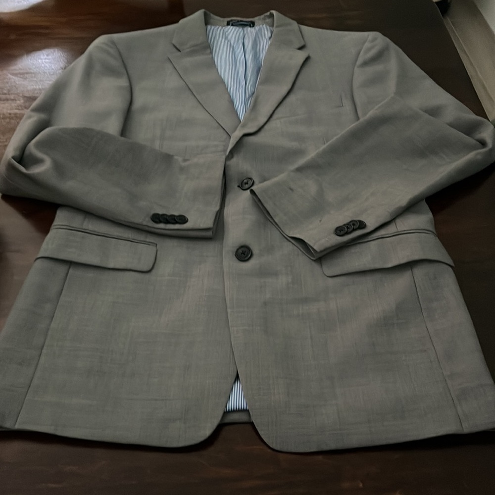 NWOT Preppy Tommy Hilfiger/Neiman Marcus Gray Wool Suit - Picture 16 of 16